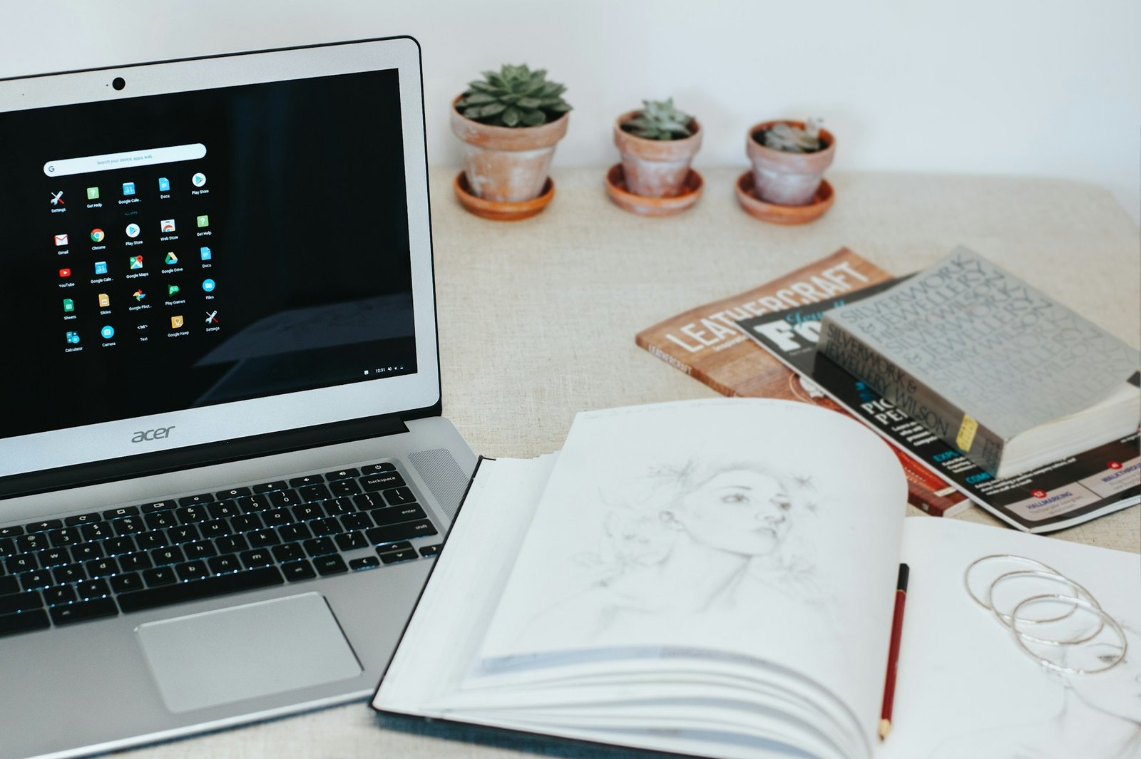 a laptop