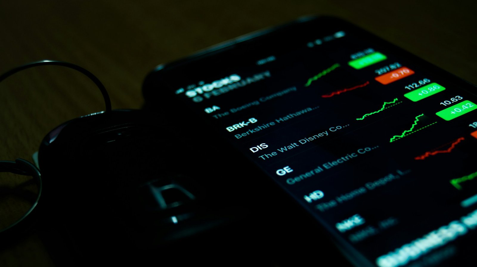 smart phone on wooden surface